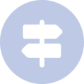 Icon signpost