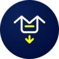 Icon stay and deliver